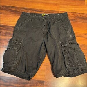 Lee Men's Dark Cargo Shorts
